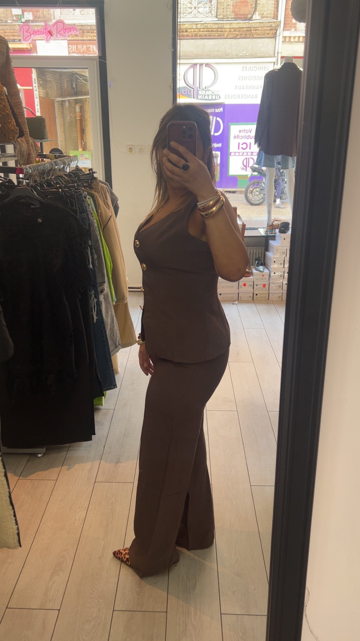 Ensemble chocolat Lina