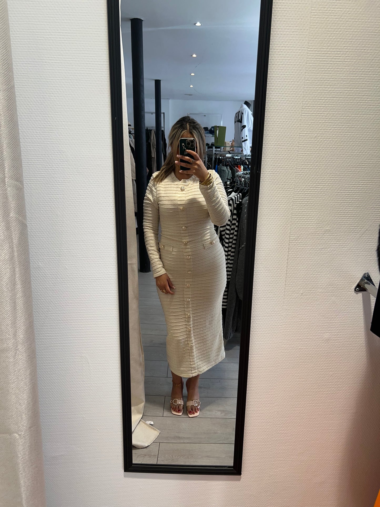 Robe inspi beige