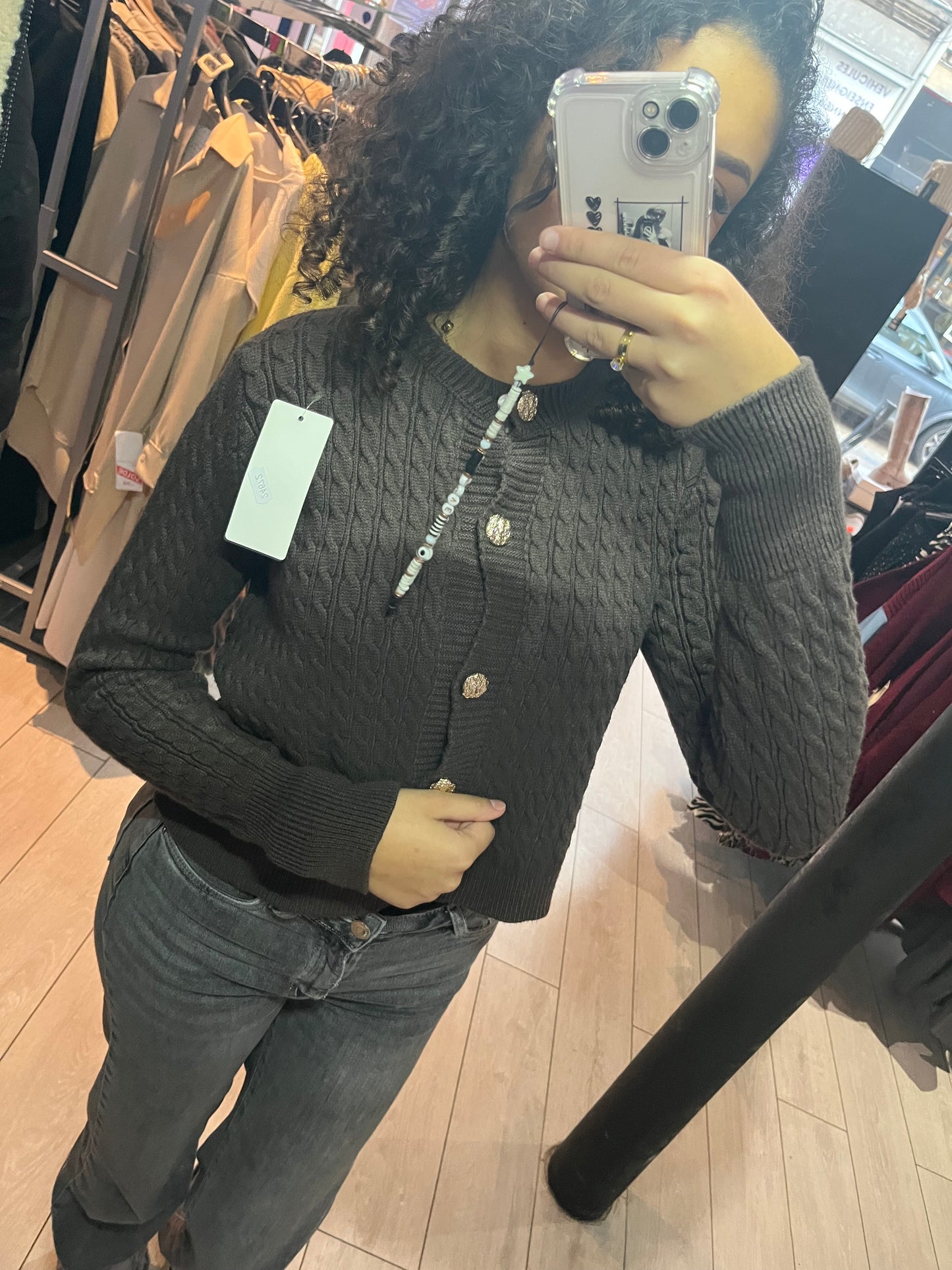 Gilet Marron Taille Unique - Élégant et Confortable