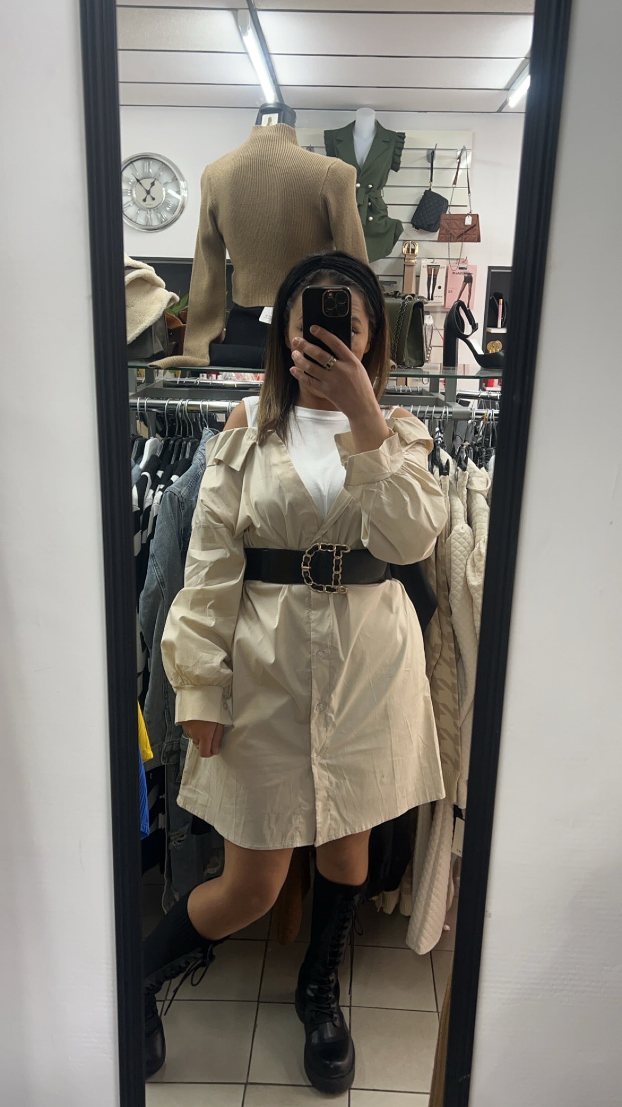 Robe chemise Lina