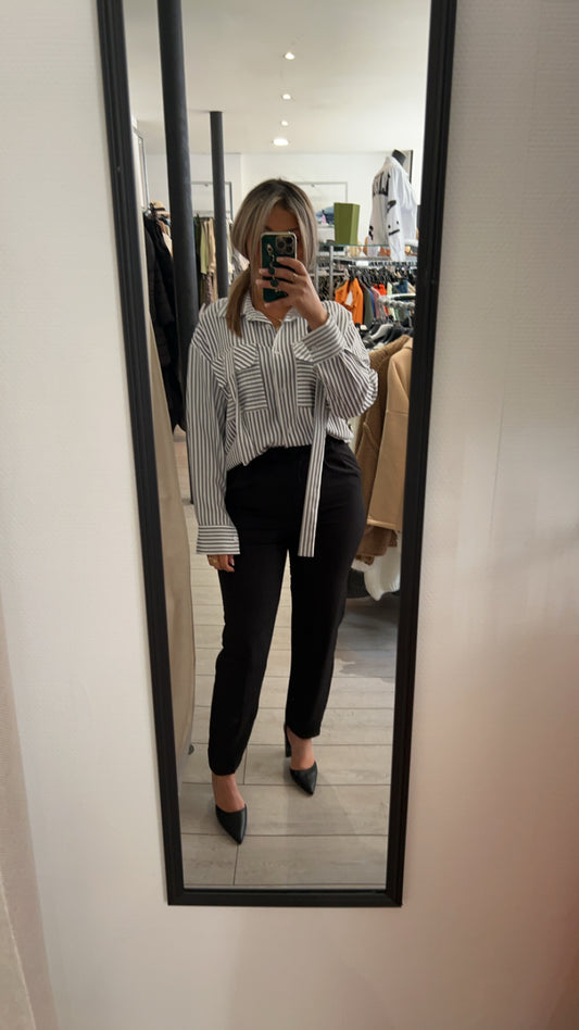 Chemise à rayure lina