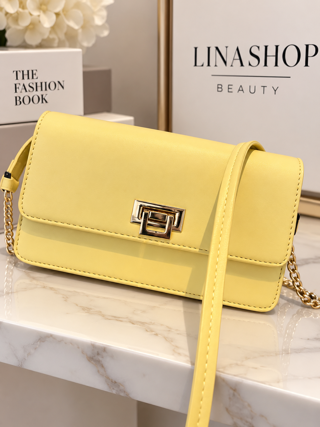 Sac Bandoulière Jaune – Sunny 💛