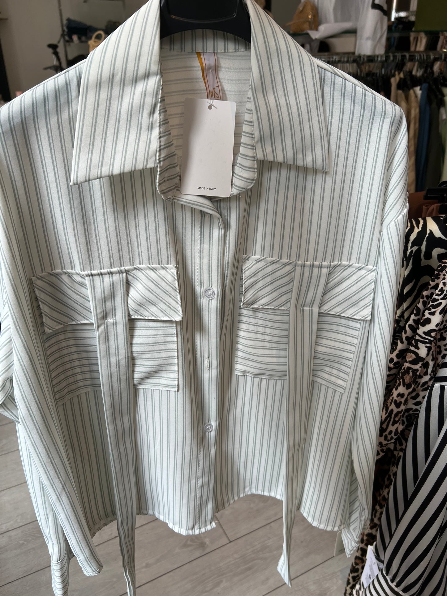 Chemise à rayure lina