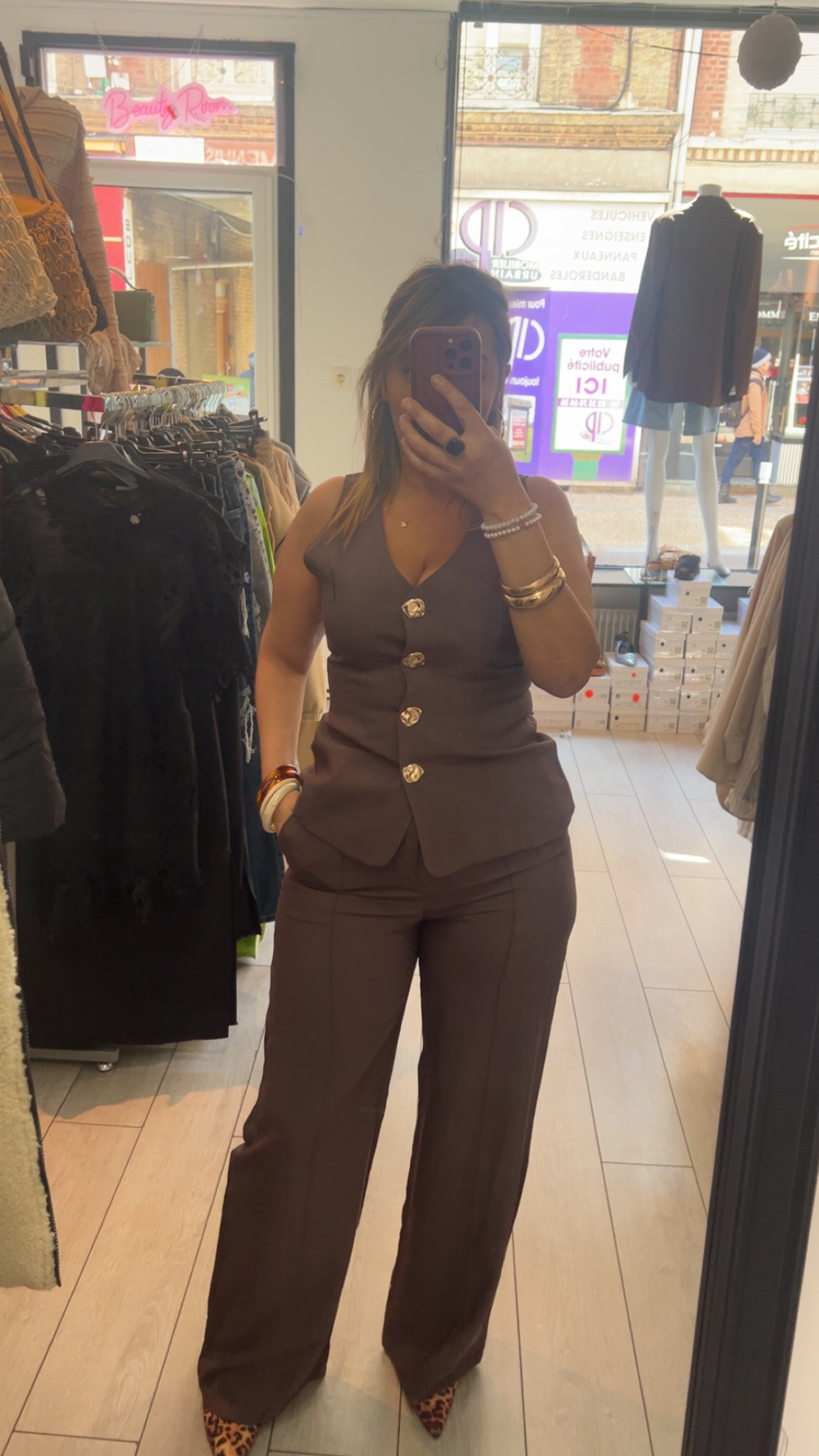 Ensemble chocolat Lina