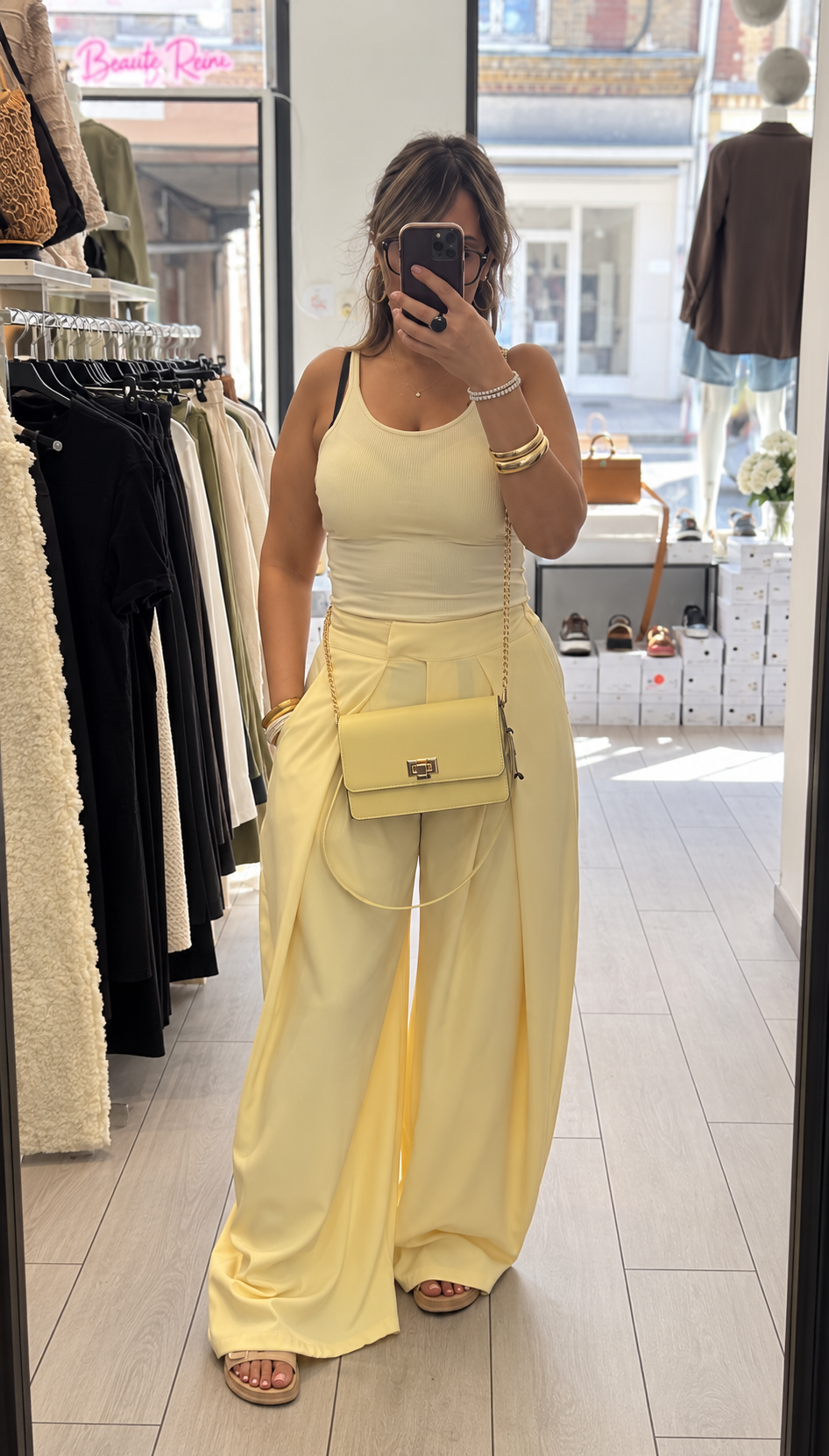 Sac Bandoulière Jaune – Sunny 💛