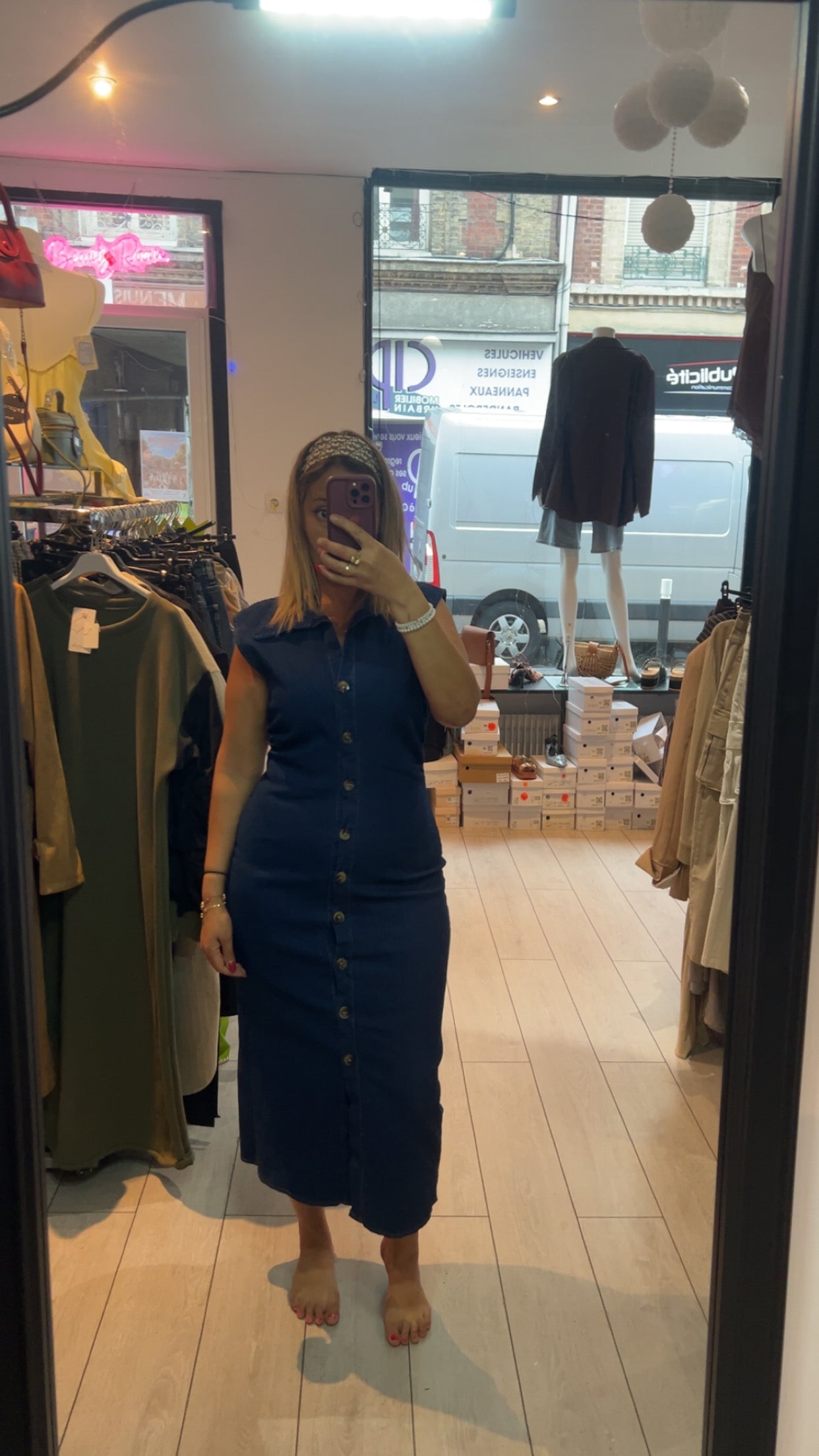 Robe jean inspi Z