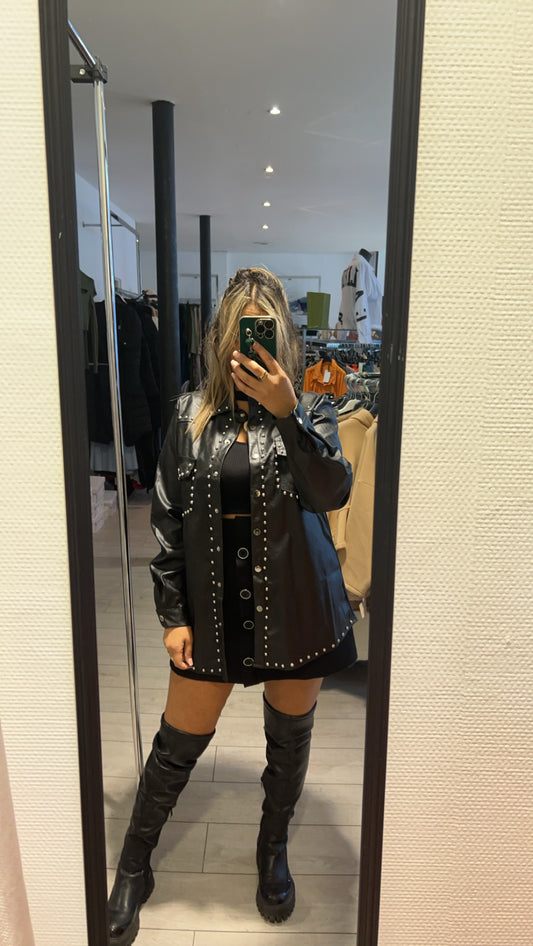Chemise en simili