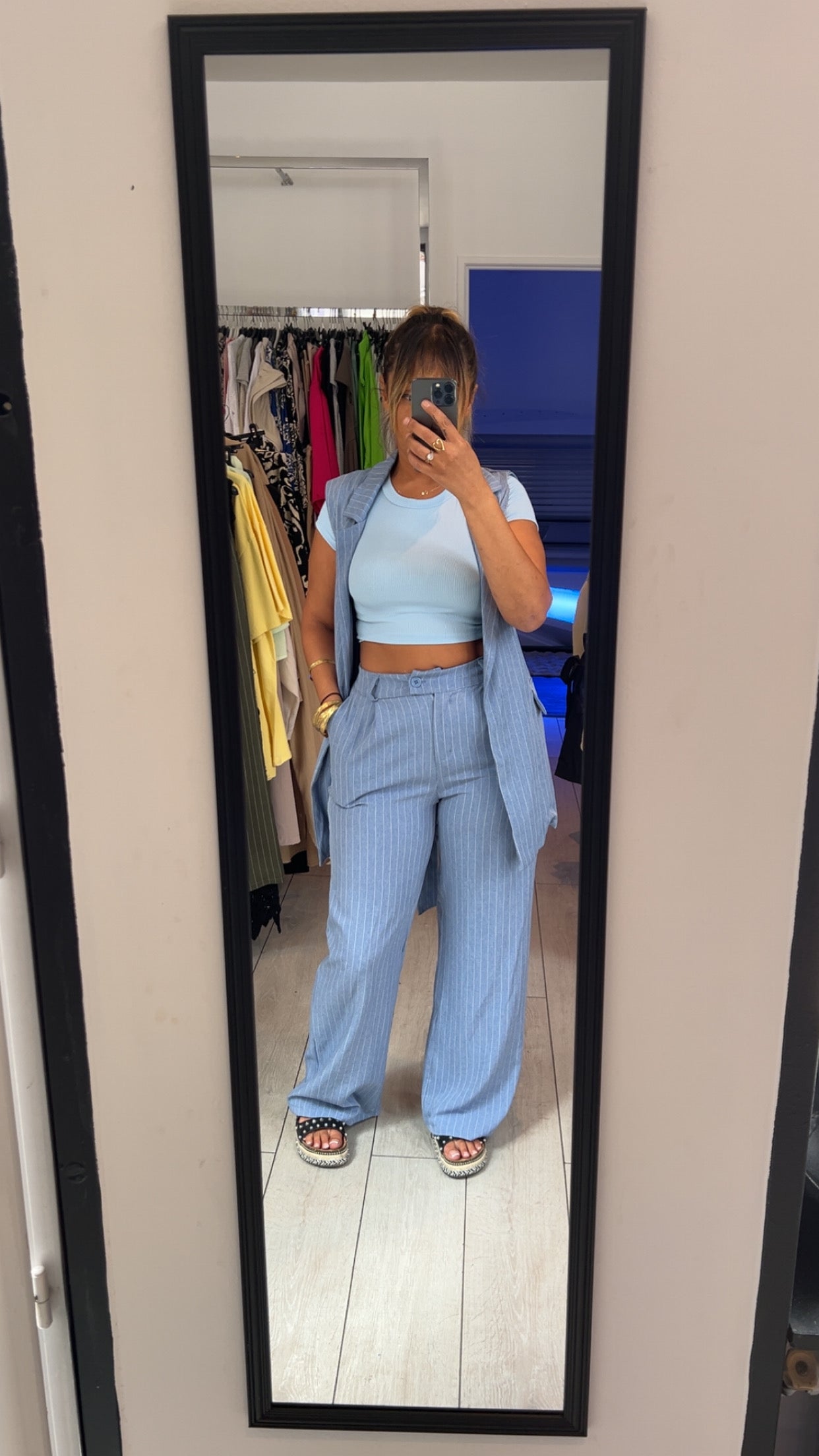 Ensemble tailleur manches courte