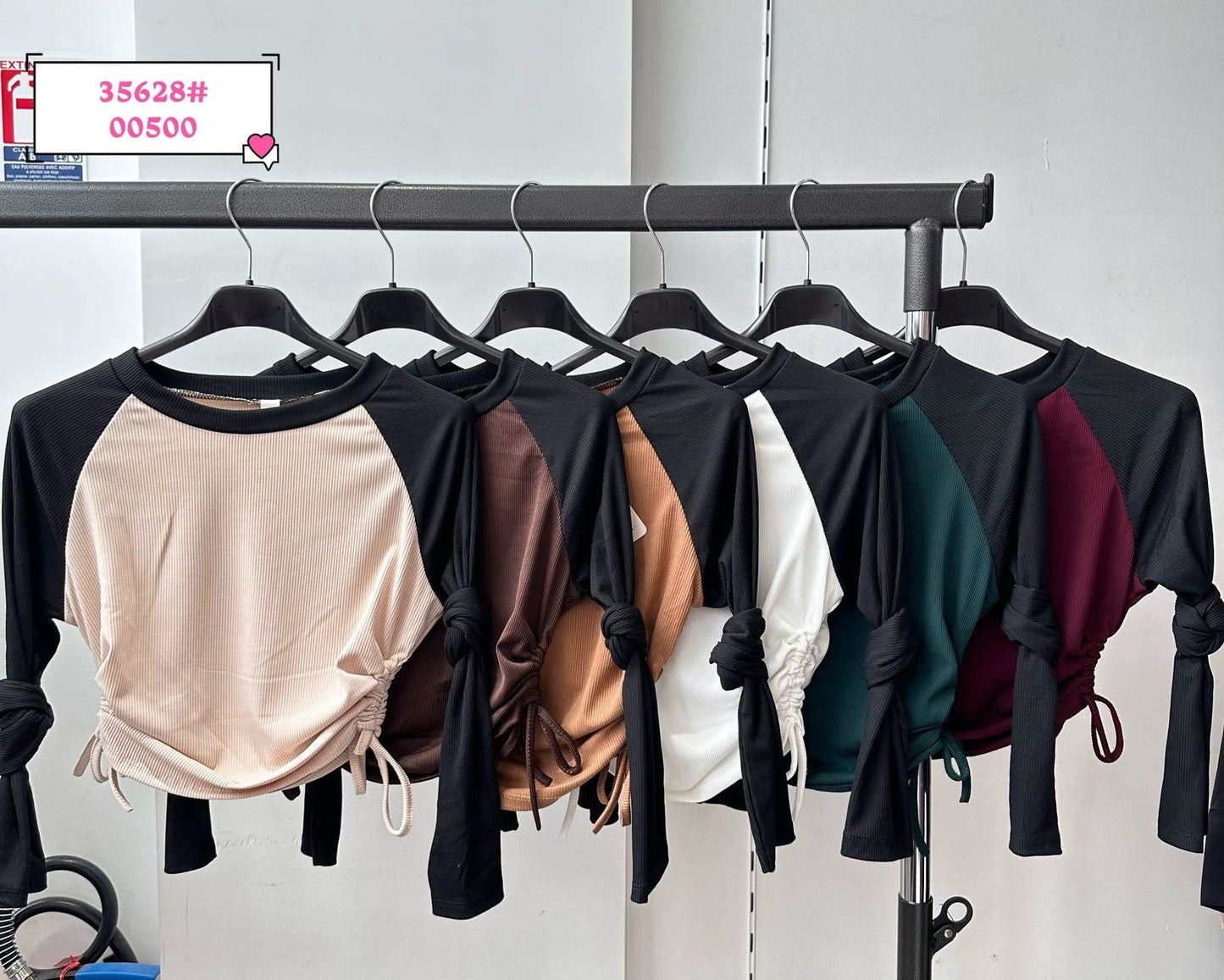 T-shirt Basique Manches Longues - Taille Unique