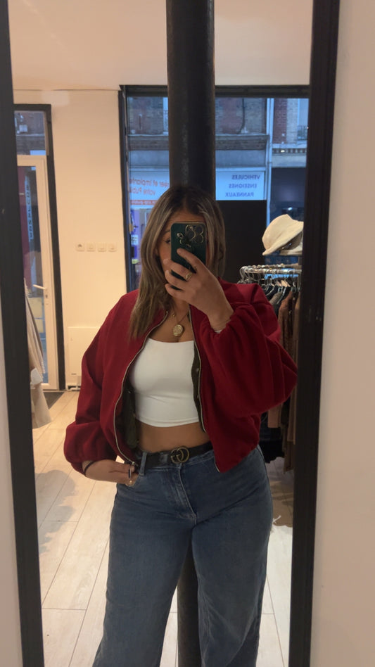Veste islem bordeaux