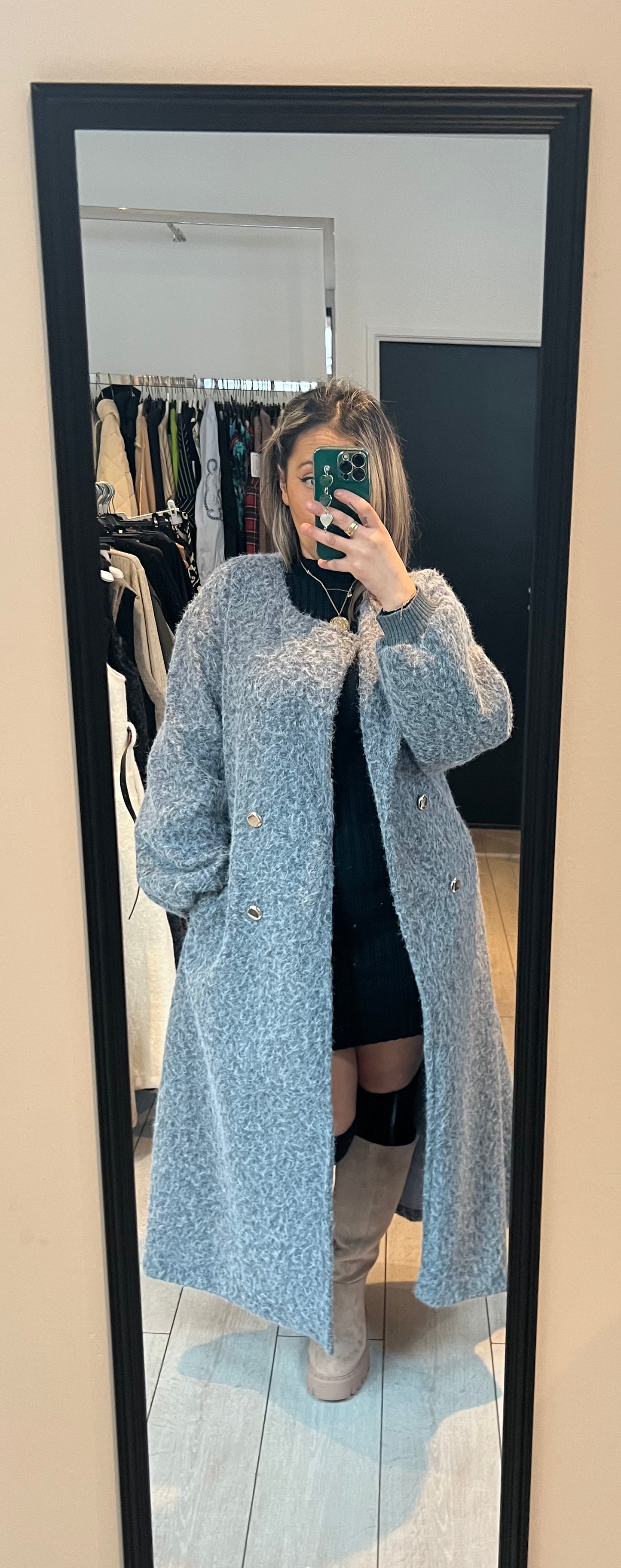Manteaux long gris
