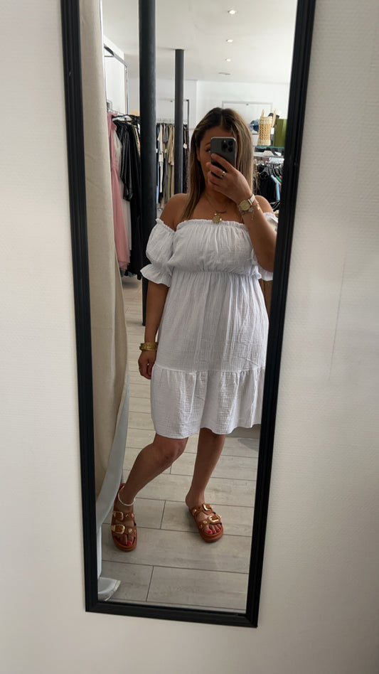robe gaz de conton
