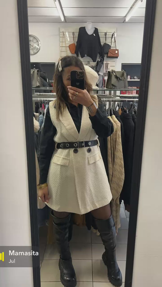 Veste blazer robe